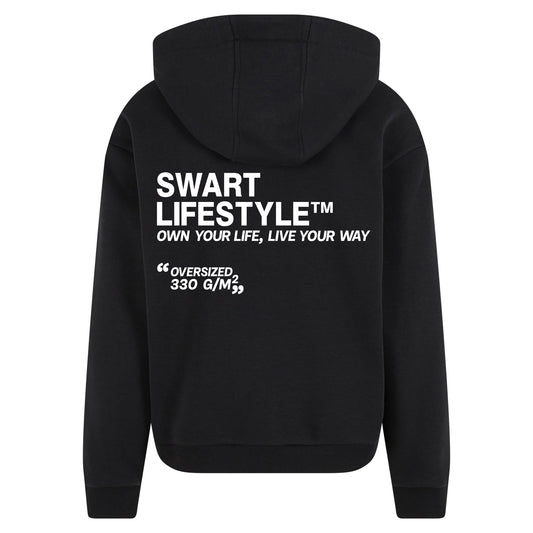 OWN YOUR LIFE HOODIE - ZWART