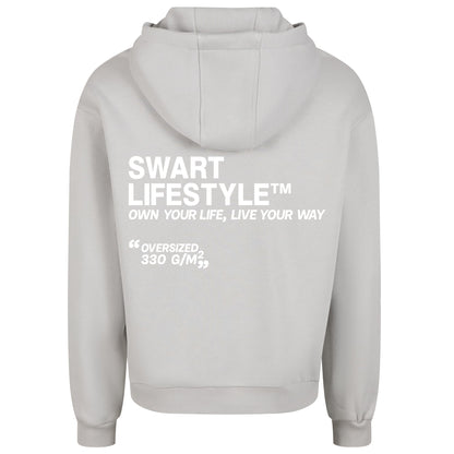 OWN YOUR LIFE HOODIE - LICHT GRIJS