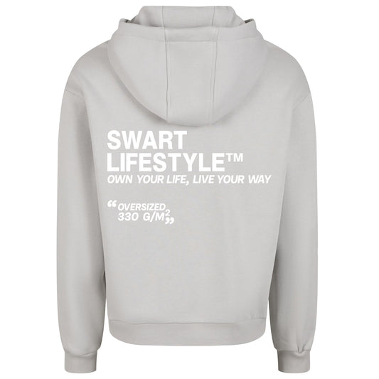 OWN YOUR LIFE HOODIE - LICHT GRIJS