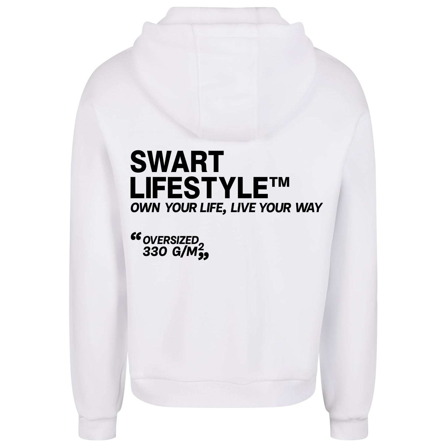 OWN YOUR LIFE HOODIE - WIT